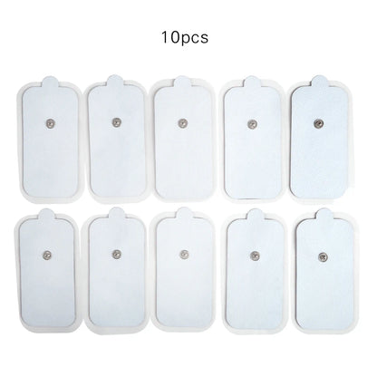 10/20/30pcs 5x10cm Self-adhesion EMS Gel Electrode Pads for TENS Acupunctu Unit Slimming Electric Body Massager