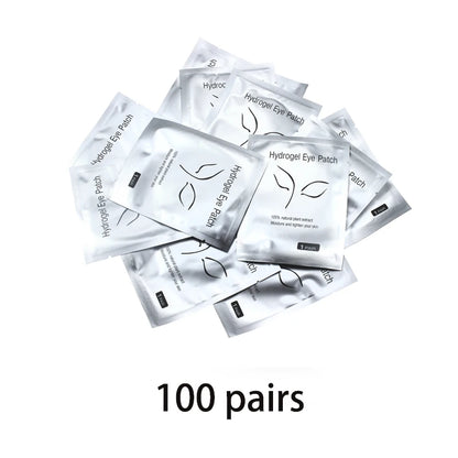 20/50/100pcs Eye Patches Eyelash Extension Under Eye Pads Makeup Eyelash Patches Tip Stickers Pads For Eyelash Extension Makeup