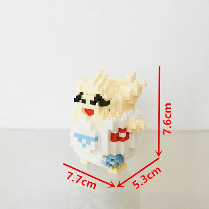 75 Style Pokemon Building Blocks Assembly Anime Picachu Charizard Doll Blastoise Bulbasaur Gengar Bricks Toy for Kid Gift