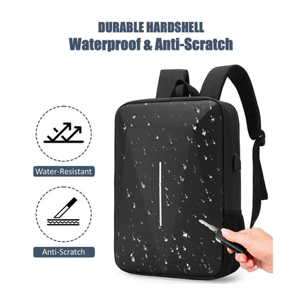 Hard Protective Backpack for Starlink Mini Dish and All Accessories Storage Bag Case Anti-theft Water-resistant Travel Bag