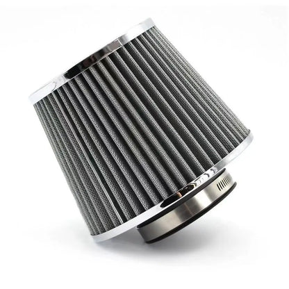 76MM 3 Inch Car Air Filters Vent Filter High Flow Intake Kit Mesh Cone Engine Protector Replacement Auto Accessories Universal