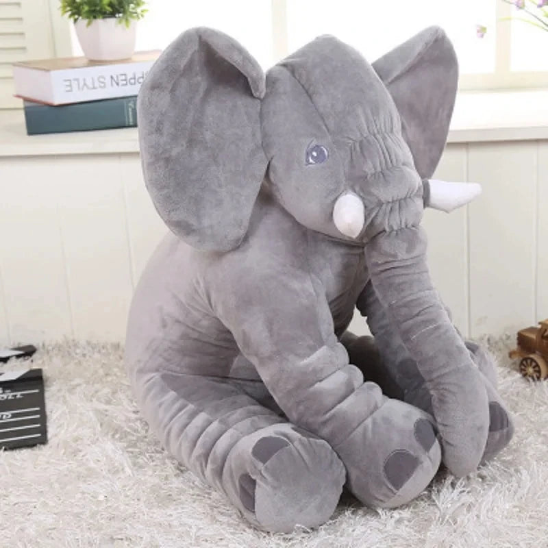 40cm Soft Elephant Plush Toys Cute Elephant Baby Sleeping Pillow Stuffed Animals Best Gifts For Kids Birthday Room Decoration