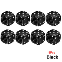 8Pcs black