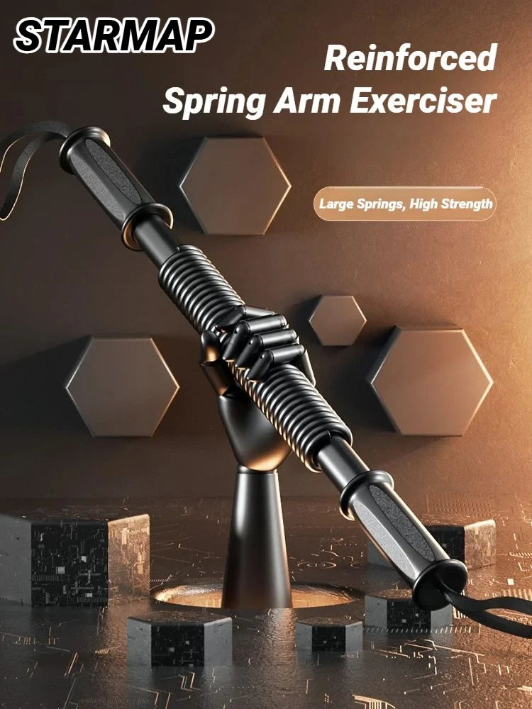 20-50Kg Fitness Arm Strength Device Home Chest Muscle Upper Exercise Enhancement Stick Equipment Spring Hand Gripper For Power