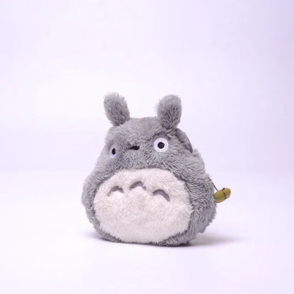 12cm Cartoon Totoro Plush Coin Purse Kawaii Japanese Toy Totoros Doll Cute Movie Character Children Birthday Gift