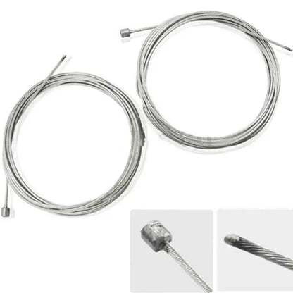 10/5/3/1PC 2M MTB Bicycle Brake Line Bicycle Speed Line Fixed Gear Shifter Gear Brake Cable Set Core Inner Wire MTB Road Bike