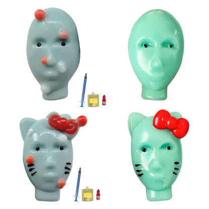 Alien Stress Relief Squeezing Acne Homemade Pinching Toy Super Soft Silicone Abstract Cartoon Reusable Release Rebound Toy