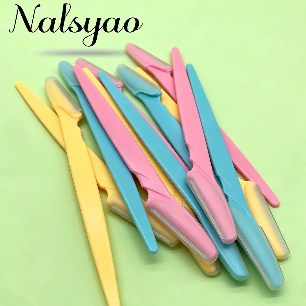 Wholesale 5/10/30/40pcs Razor for Trimmer and Women Eyebrow and Men Shaver with Hair Razor and Face Protective Cover, Safe Rap