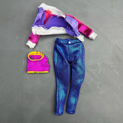 Original 24cm OMG Big Sister Doll Clothing Girl DIY Fashion Change Festival Gift Toy