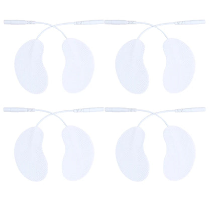 2/4/6/8pcs Electrode Pads For Eye Massage Acupuncture Facial Lifting Jawline Face Massager Muscle Stimulator Electro Pad