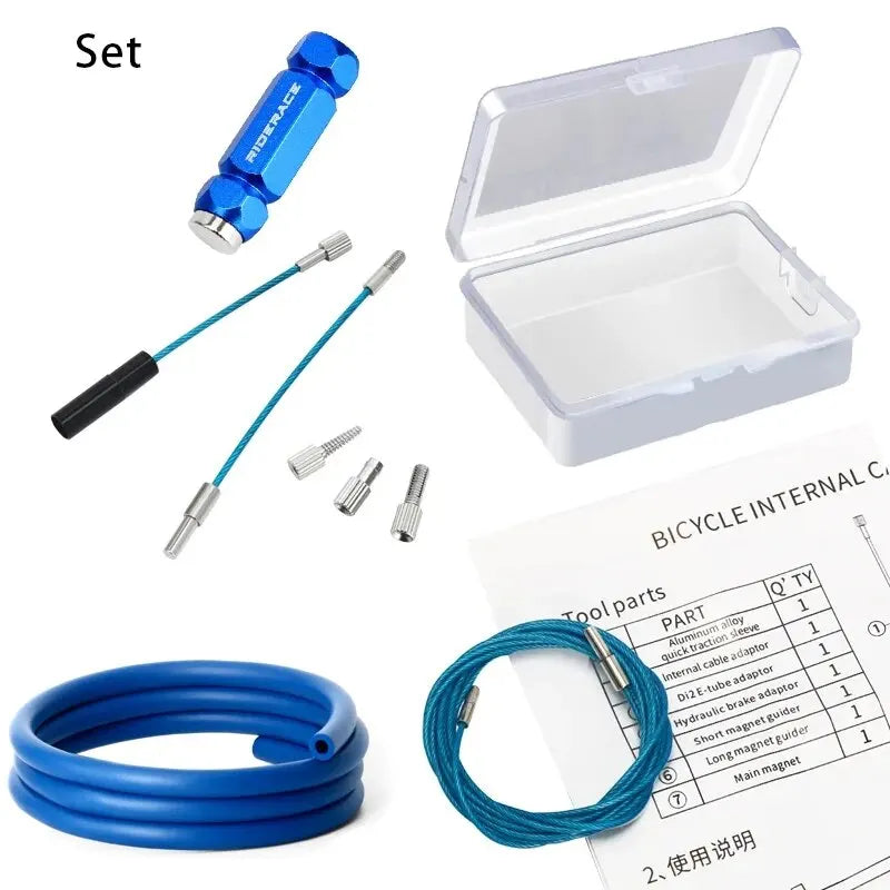 Bike Internal Cable Routing Kit For Bicycle Frames Mountain MTB Road Cycling Brake Shift Hydraulic Inner Wire Install Guide Tool