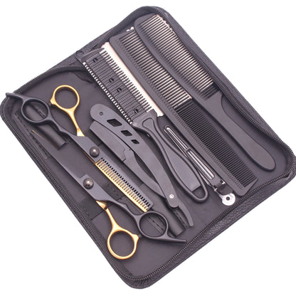 6.0'' Inches Hair Scissors Professional Cutting Shears Thinning Hairdressing Haircut Set Salon Barber & Home Japanese Steel 1001