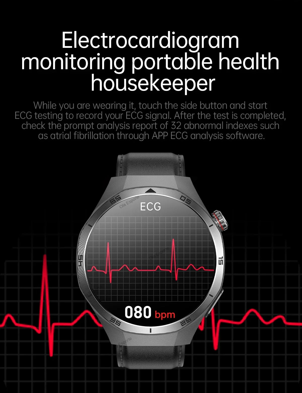Watch 5 Pro GPS NFC Smart Watch Men 360*360 AMOLED Screen Heart rate Monitor Bluetooth Calls IP68 Waterproof Man Smartwatch 2025