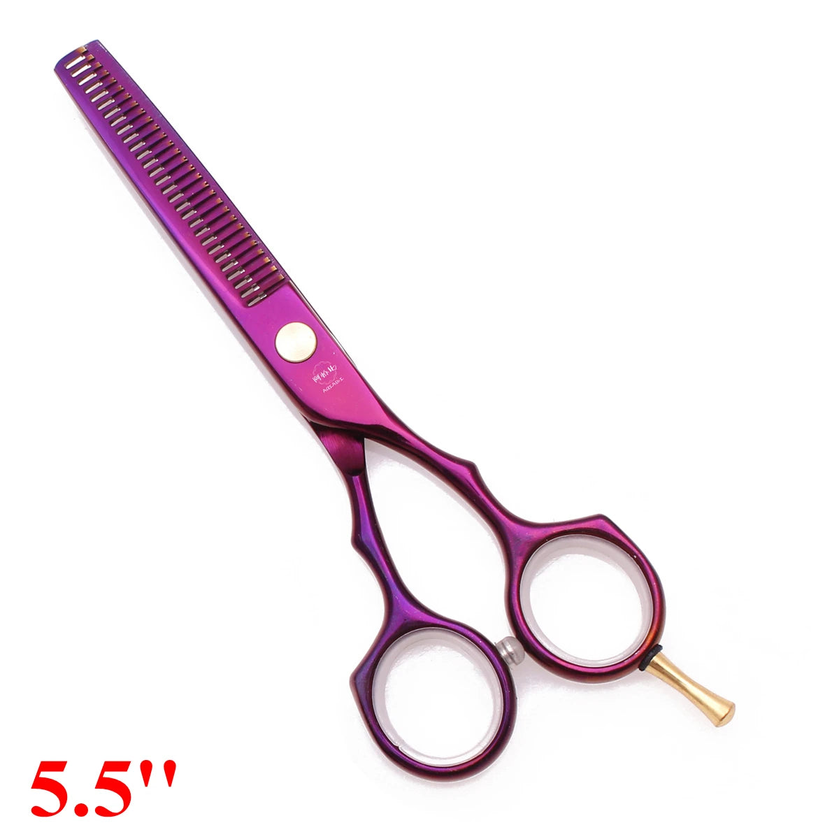 5.5'' Professional Hairdressing Hair Scissors 440C Cutting Shears Thinning Razor Comb Set Salon Barber Home Dropshipping A1104