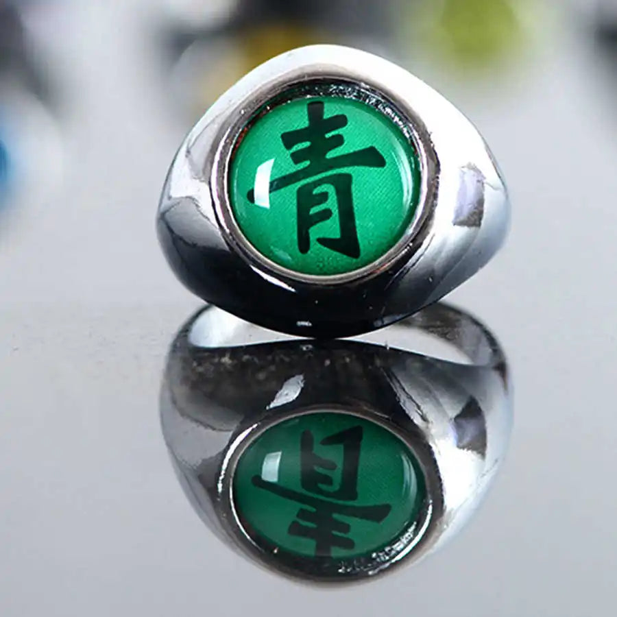 10PCS/Set Anime Akatsuki Itachi Metal R-ings Cartoon Cool Cosplay Accessory Props Boy Children Action Figure Toy Gift