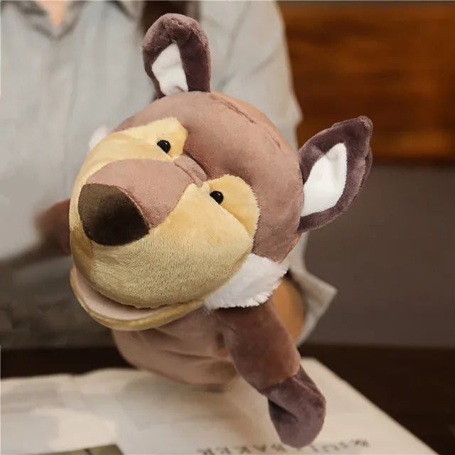 Soft Stuffed Animal Toy Story Cartoon Figure Doll Plush Toys Horse Kids Party Decoration Kawaii Hand Finger Puppet For Children