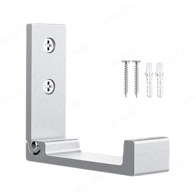 1/5/50pcs Folding Hooks Wall Door Clothes Hooks Aluminum Alloy Rustproof Wall Hanger Clothes Coat Towel Coat Hooks