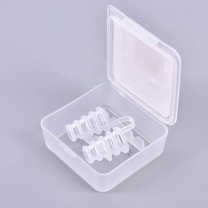 Anti Snoring Device Aid Sleeping High-Quality Soft Safe Silicone Boxed Comfortable Nasl Dilators Stop Nose Clips 4 Sizes