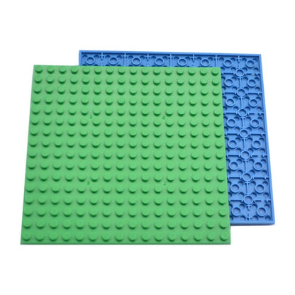 Building Blocks Double-sided Base Plate 16x16 91405 Assemble Parts MOC Bricks Baseplate Idea House Construction Board