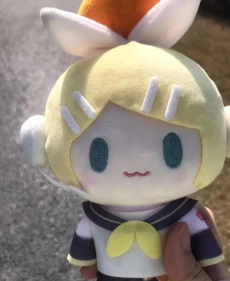 15cm Hatsune Miku Plush Stuffed Toy Kagamine Len Rin Kawaii Figure Plush Doll Collection Model Ornament Toys For Kid Gifts