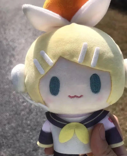 15cm Hatsune Miku Plush Stuffed Toy Kagamine Len Rin Kawaii Figure Plush Doll Collection Model Ornament Toys For Kid Gifts