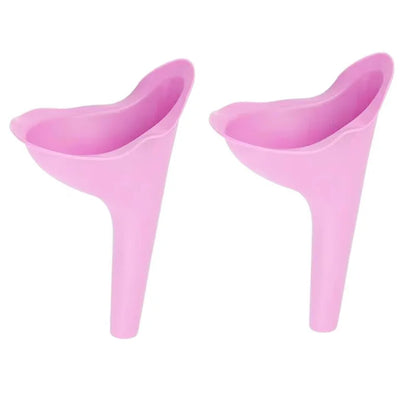 1pc Portable Silicone Urinal for Women Outdoor Travel Camping Female Soft Urination Device Stand Up & Pee Toilet Emergency TMZ