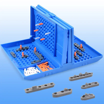 Two Person Table Game, Naval Battleship Fighting Game, Educational Traditional Toy, Children's Battleship Board Toy Game