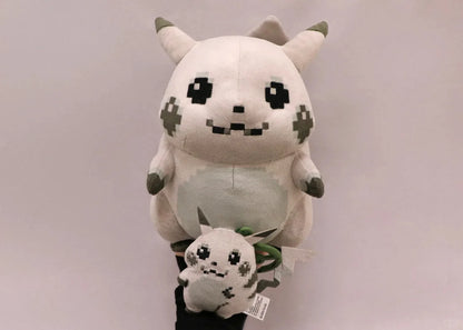 Genuine PokéMon Center PokéMon 30th Anniversary Original Pixel Style Plush Toy Stuffed Doll Anime Fans Collection Toy Gift