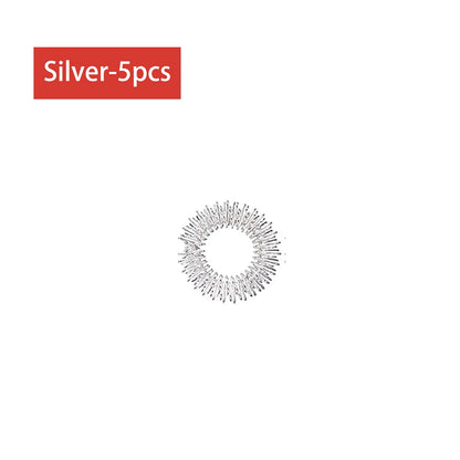 Acupressure Rings Spiky Sensory Finger Rings, Spiky Finger Ring Acupressure Ring Set Silent Stress Massager Finger Massage Tool