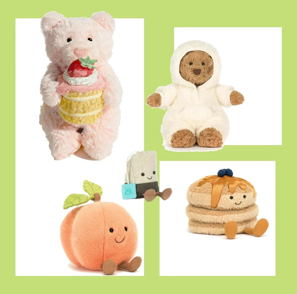 JC Spring new arrivals limited edition strawberry cake Leora Bear Plush Toy Doll Bear Doll Cute Plush Doll Soothing Plush Toy
