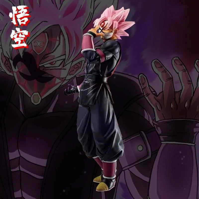 Super Dragon Ball Heroes Figure Zamasu Black Goku 25cm PVC Action Figures GK Statue Collection Model Toys for Children Gifts