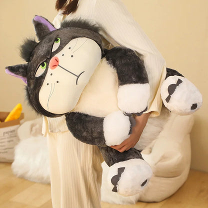 Kawaii  Lucifer Cat Plush Toys Princess Dream Stuffed Kitten Animals Dolls Funny Birthday Xmas Gifts for Girls Room Decoration