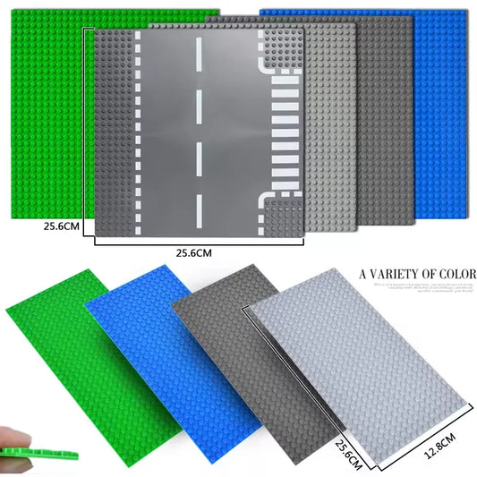 32x32x16x16 Dots Classic Base Plates MOC DIY Plastic Bricks Baseplates City Dimensions Building Blocks Figures Construction Toys