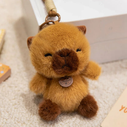 12 Styles Aroma Cartoon Animal Plush Pendants Fox Panda Sloth Piggy Dinosaur Toys Cute Keychain Pendant Bags Decor Car Interior