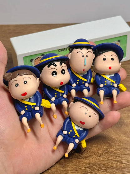 In Stock Animexiaoxin Ornament Desktop Decoration Cute Living Room Tv Cabinet Foyer Figurine Creative Kawaii Doll Birthday Gift