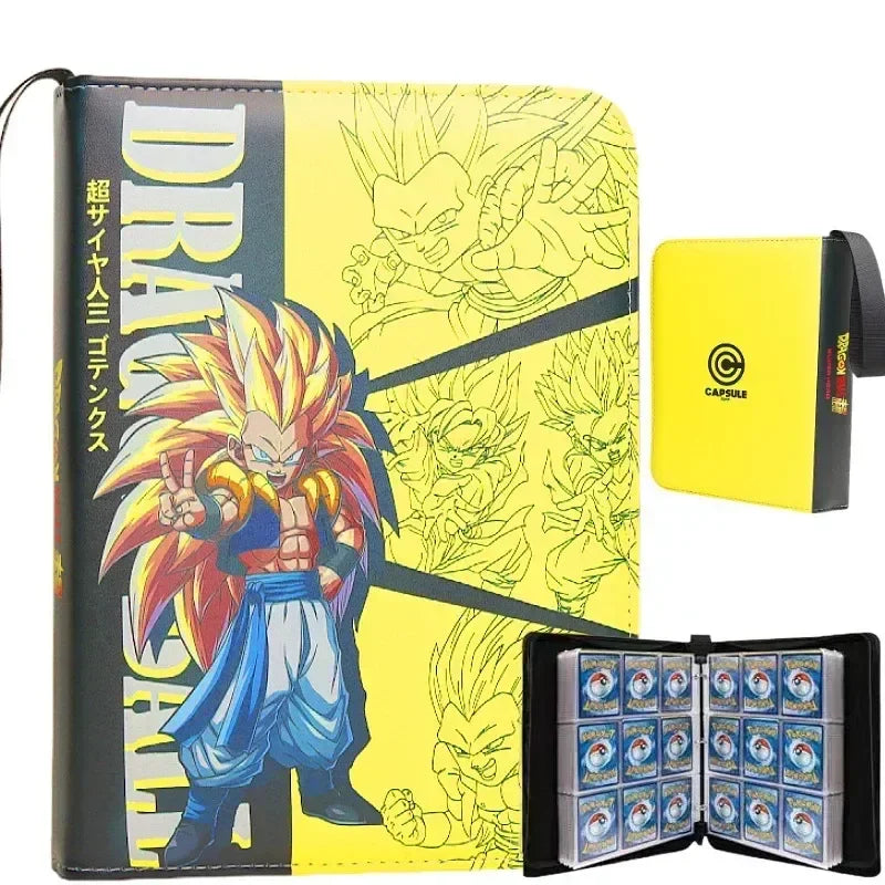 400pcs/900pcs Anime Dragon Ball Card Album Book Collection Card Storage Folder Hold Vegeta Iv Game Cards Binder Holder Kids Gift