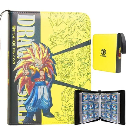 400pcs/900pcs Anime Dragon Ball Card Album Book Collection Card Storage Folder Hold Vegeta Iv Game Cards Binder Holder Kids Gift