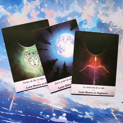 NEW 12x8.7CM  oracle in Spanish Oracle Cards: A 44-Card Deck with Keywords Spanish Version with oracle in Box  (Spanish Edition)