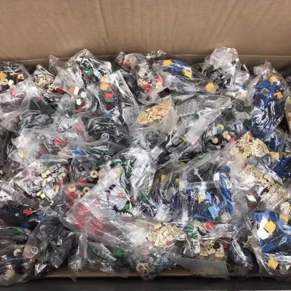 Pieces Building Blocks City DIY Creative Bricks Toys Bulk Random Model Parts Pack Figures Educational Kids Toys Children Gifts
