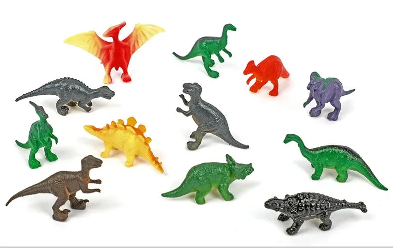 12PCS Archeological Dinosaur Egg Dig Kit Fossil Excavation Toy Teens Adults Scientific DIY Mining Multiplayer Party Favors Gifts