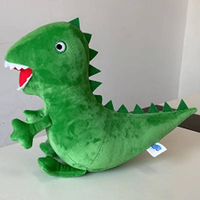 Genuine Peppa Pig Plush Pig Kids Toys 19CM Pet Dinosaur Teddy Bear Soft Stuffed Anime Figure Doll Children's Birthday Gifts