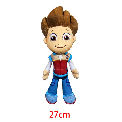 Paw Patrol Plush Toy Action Figure Ryder Marshal Zuma Everest Cartoon Model Plush Toy Children's Birthday Party Gift