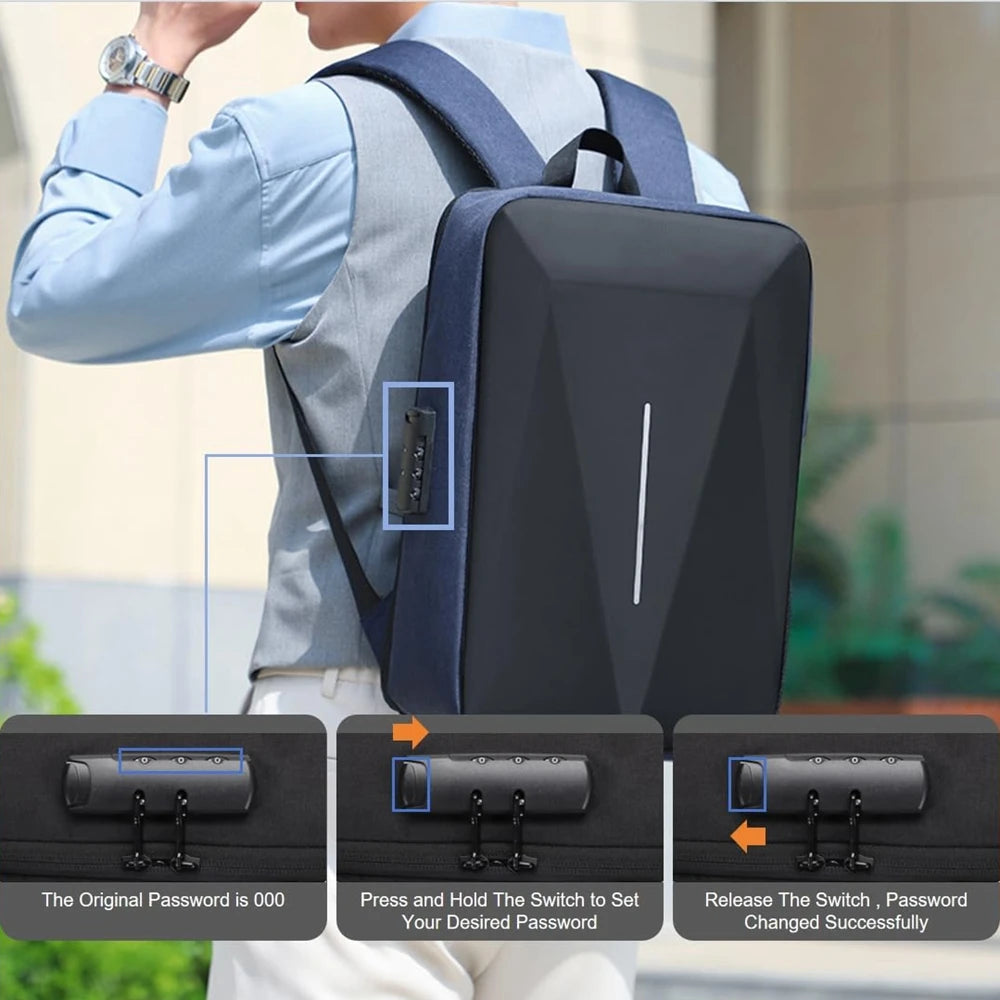 Hard Protective Backpack for Starlink Mini Dish and All Accessories Storage Bag Case Anti-theft Water-resistant Travel Bag