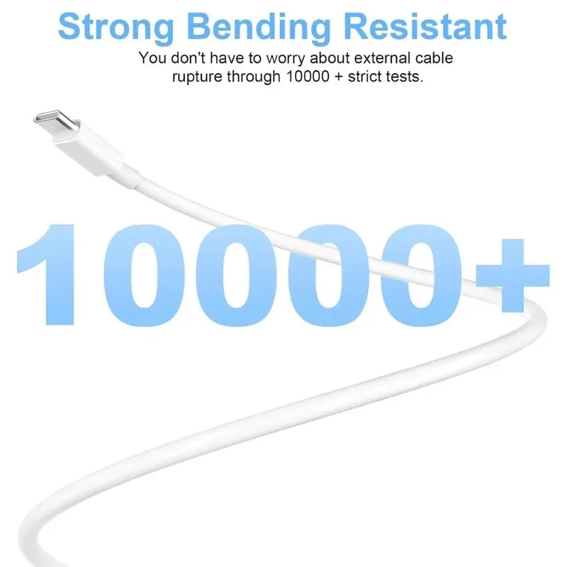1-3Pcs 120W Dual USB-C To Type C Super Fast Charging Data Cable For IPhone17 Samsung Huawei Quick Cord Transfer Wire 1m/1.5m/2m