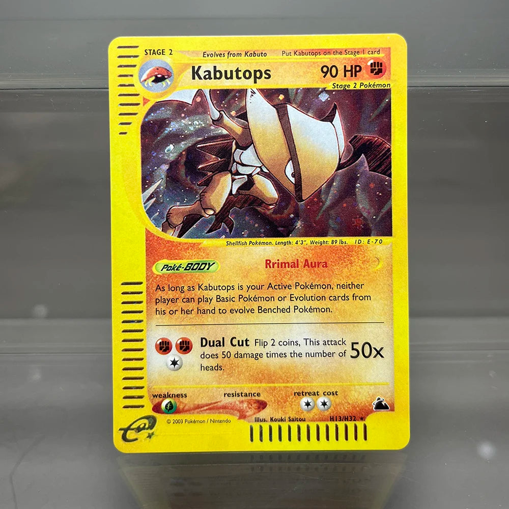 PKM Cards Charizard Steelix Celebi Single Foil Cards Magneton Gengar Classic Game Collection Cards PTCG Proxy Cards