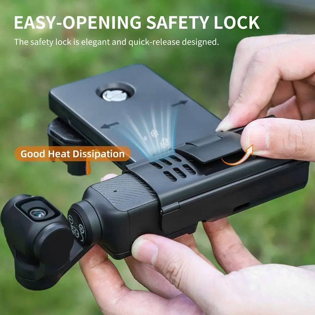 Phone Holder Set Expansion Accessories for Osmo Pocket 3/4, Universal Mini Extension Pole Tripod Compatible with Pocket 3/4