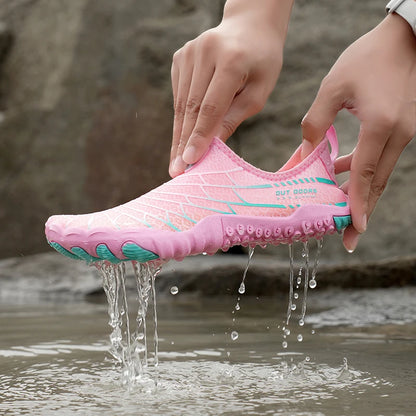Women's Outdoor Canyoning Shoes Quick Dry Non Slip Beach Trekking Water Shoes Ladies Breathable Wading Sneakers