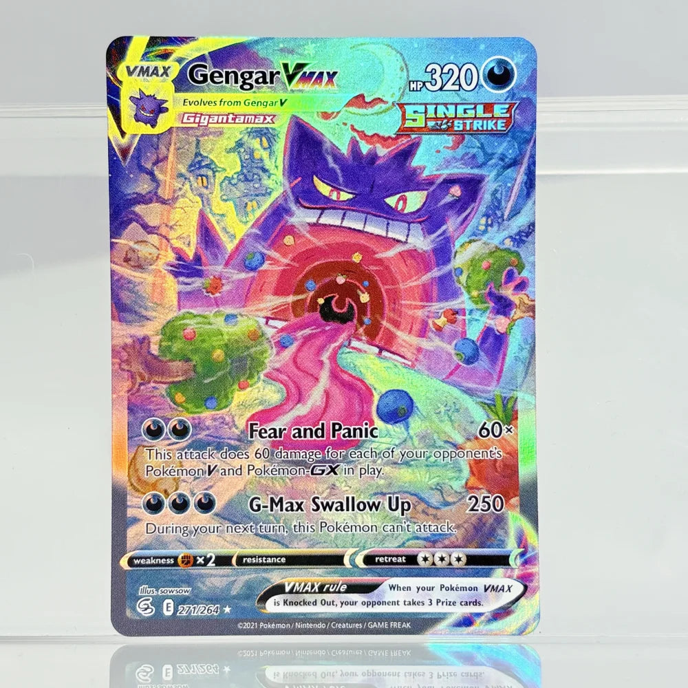 Holographic Game Trading Collection PTCG Proxy Cards Charizard Pikachu Mew EX Singl PKM Foil Cards PROXY Card