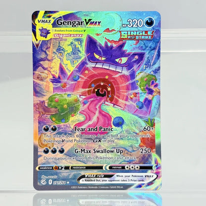 Holographic Game Trading Collection PTCG Proxy Cards Charizard Pikachu Mew EX Singl PKM Foil Cards PROXY Card