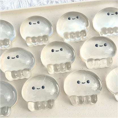 Taba Squishy Jellyfish Kawaii Stress Relieving Sensory Fidget Toys for Anxiety&Relaxation Desk Accessory
